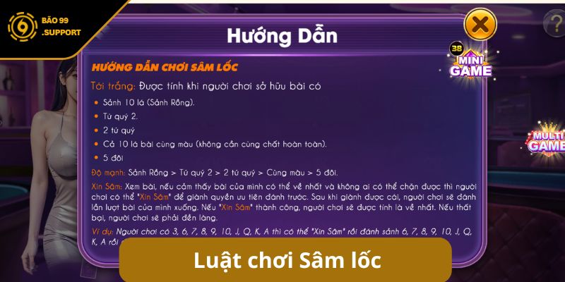 Sâm lốc BAO99: Hướng dẫn luật chơi và cách báo Sâm 6 Sâm lốc BAO99: Hướng dẫn luật chơi và cách báo Sâm