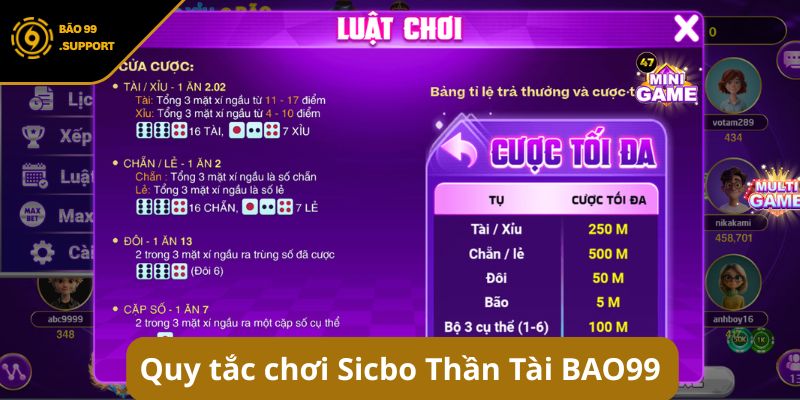 Sicbo Thần Tài - Trải nghiệm Tài Xỉu trực tuyến rinh lộc lớn 6 Sicbo Thần Tài - Trải nghiệm Tài Xỉu trực tuyến rinh lộc lớn